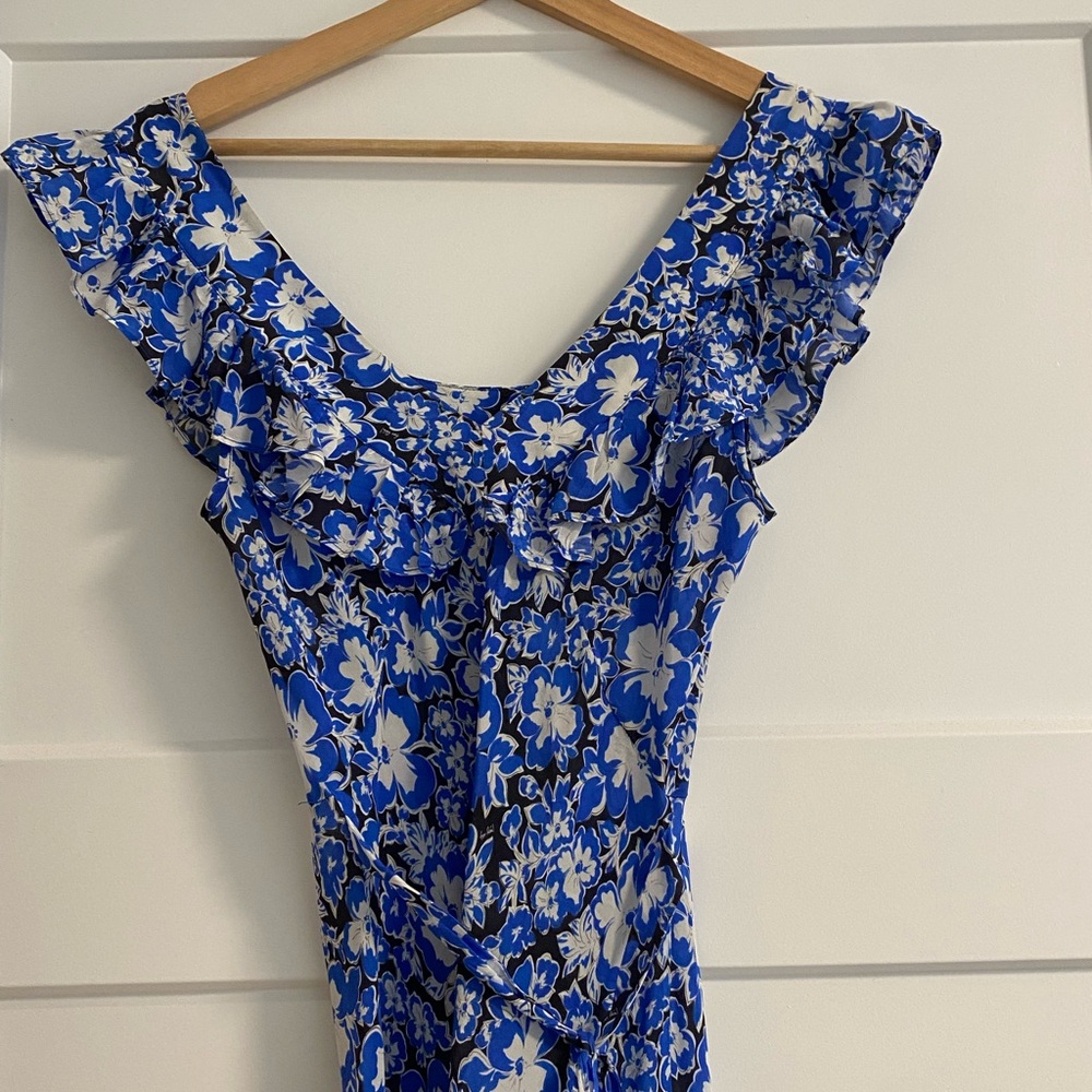 Realisation Par Blue Ruffled Maxi Sundress - Picture 3 of 6